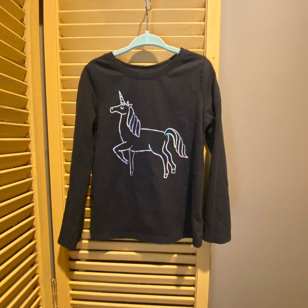 Long sleeve unicorn shirt